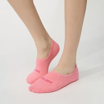 【Footer除臭襪】簡約時代隱形襪-女款(Q88M-粉)