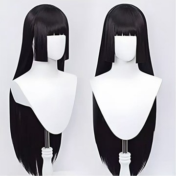 筱雅衣舖公主切黑長假髮 海賊王女帝假髮 COSPLAY假髮 動漫假髮萬聖節服裝 A146