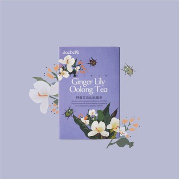 【daebete】野薑花高山烏龍窨花茶 台灣新鮮花卉直送 (7g*5包)