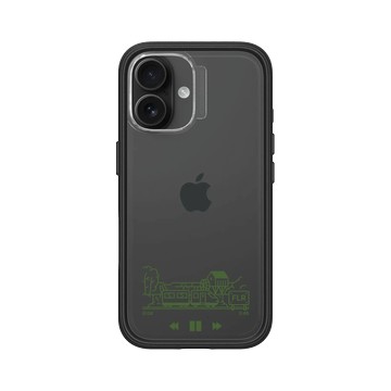 iPhone 16 Mod NX 黑 - Nature Explorers 自然探索指南 - 鐵路漫遊