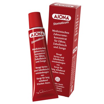 【德國 AJONA】超濃縮護理牙膏 25ml x12入/盒