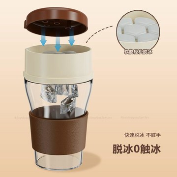 台灣出貨 水杯製冰冰格 咖啡杯冰格 多款水杯使用冰格 冰塊水杯 製冰杯 製冰水杯 便攜式冰塊製冰冰格 隨行秒脫冰神器