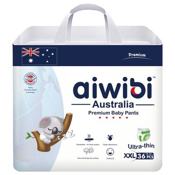 Aiwibi 零觸感瞬吸褲型紙尿褲 2XL  36片  XXL