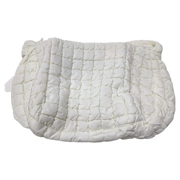 SCHÖN 雲朵餃子包 尼龍材質  大  白色