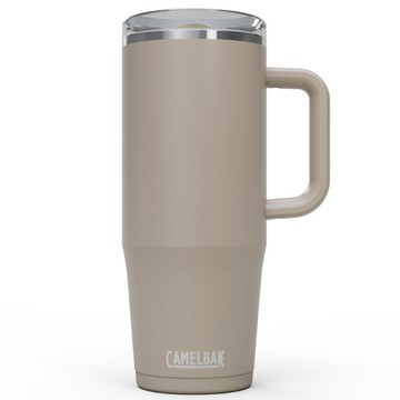 【墾趣】CAMELBAK 1000ml Thrive Mug 防漏不鏽鋼日用保溫馬克杯(保冰) 象牙白