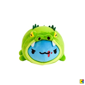 [貓貓蟲-咖波] 迷你鱷魚裝咖波懶洋洋 絨毛娃娃