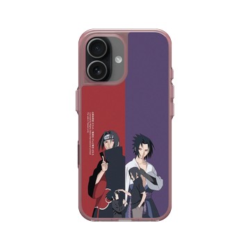 iPhone 17 Clear (相機按鈕) 晶醺玫 - 火影忍者 Naruto - 佐助&鼬