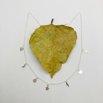 泰國925純銀頸鍊　♫ 各種形狀的營火晚會 ♫