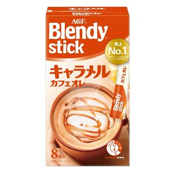 AGF Blendy 焦糖咖啡歐蕾  9g  8包  1盒