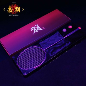 羽球 羽毛球 球拍 免運 開立發票 嘉羽風戰全碳素超輕8U羽毛球拍單拍碳纖維專業羽毛球拍