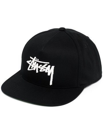 Stüssy - Big Stock Point Crown cap - men - Cotton - One Size - Black