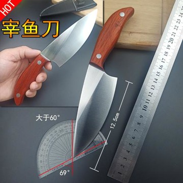 鱔魚刀水產開魚刀殺魚屠宰刀剖魚刀鱔魚鋒鋼泥鰍不銹鋼戶外釣魚刀