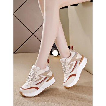 內增高老爹鞋女鞋子2025年新款春秋爆款百搭厚底顯腳小休閑運動鞋