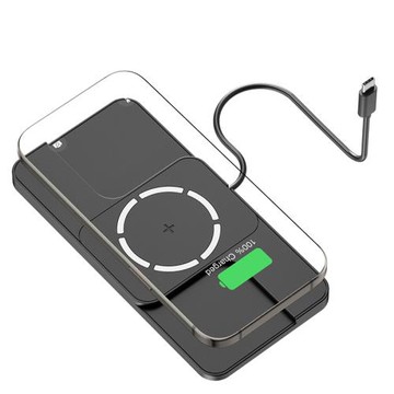 15W車載磁吸無線充電器改裝增加可裁剪適用于奔馳寶馬奧迪豐本田