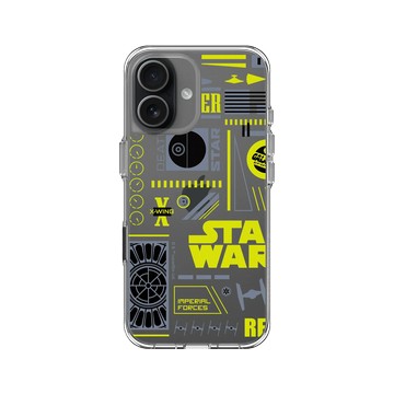 iPhone 17 Clear Case（相機按鈕） 透明 - 迪士尼-星際大戰 Star Wars - 死星-潮流系列