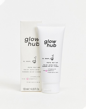 Glow Hub Pore Polish Facial Exfoliator-Clear