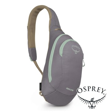 【美國 OSPREY】Daylite Sling單肩斜背包5L『聲波灰/拿鐵棕』10006304 戶外 露營 登山 健行 休閒 時尚 旅遊 斜背包