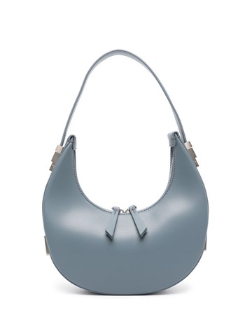 Osoi - Toni logo-engraved shoulder bag - women - Polyurethane/Polyester/Calf Leather - One Size - Grey