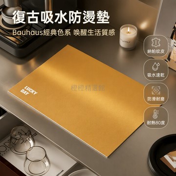 台灣出貨✨ 廚房台面瀝水墊 吸水速乾乾燥墊 防滑保護墊 中古風桌墊 純色吸水墊 浴室洗手台置物墊 櫥櫃防油墊