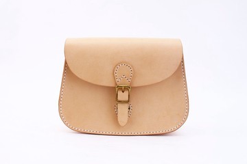 【切线派】复刻经典马鞍包真皮手工斜挎包单肩包