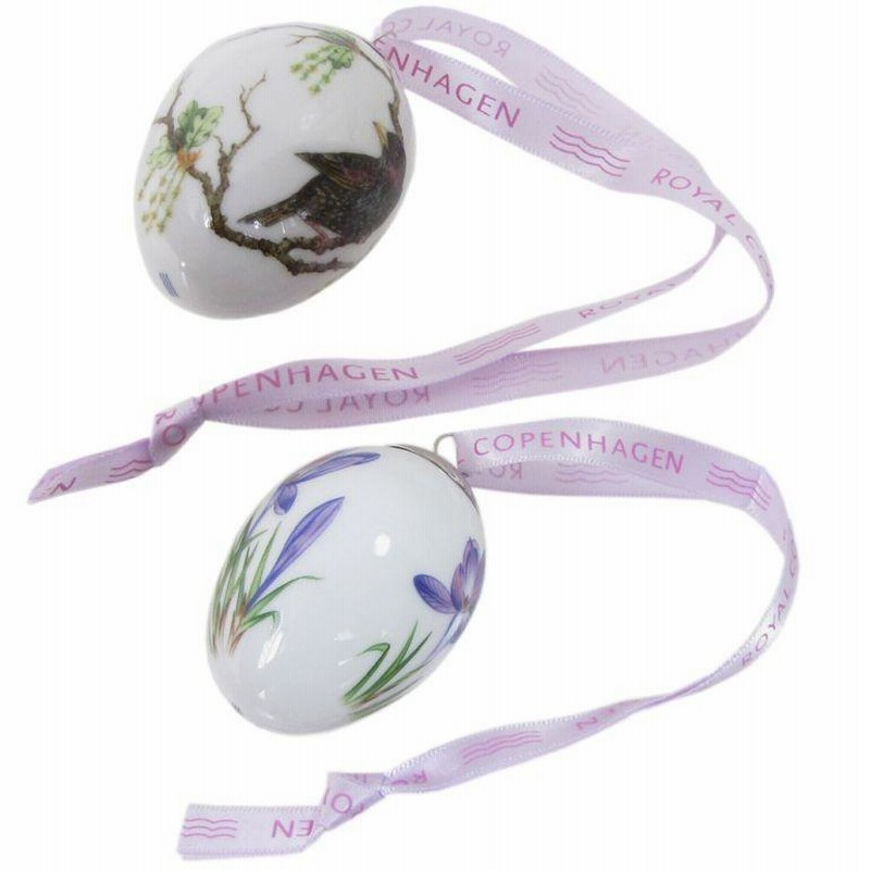 新品 2018年 ２個 バタフライ 蝶 イースターエッグ ロイヤルコペンハーゲン 2025年最新】イースターエッグ ロイヤルコペンハーゲンの人気