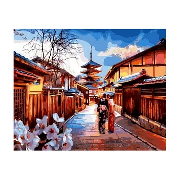 ArtLife 藝術生活 數字油畫DIY DT141 50 x 40cm  春水游  1組