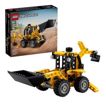 【LEGO 樂高】磚星球〡 42197 動力科技 反鏟裝載機 Backhoe Loader