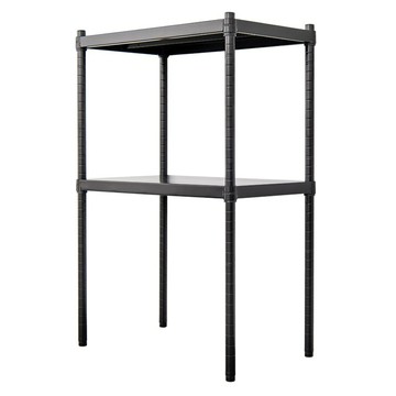 dayneeds 日需百備 極致工藝 烤漆二層架  60 x 35 x 75cm  黑色  2層