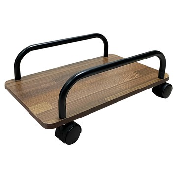 雙管主機架 W24xD40xH6.8CM  原木紋色  1個