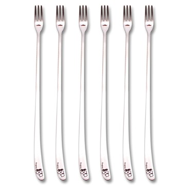 RAONNURI Bonjour 廚房長柄叉  6個