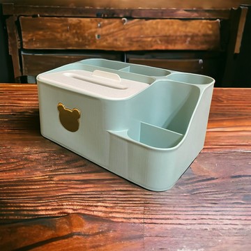 筆筒【圓肚精靈家族】生日禮物交換禮物桌面收納 化妝品收納飾品盒 文具收納盒禮品盒 可愛遙控器收納首飾盒母親節