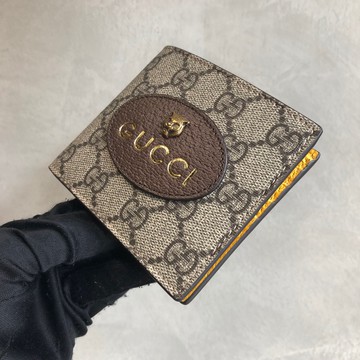 Chiu1英歐代購 Gucci 古馳虎頭棕色壓花八卡燙金gg短夾 台灣樂天市場 Line購物