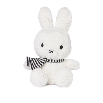 荷蘭 BON TON TOYS｜Miffy米菲兔填充玩偶-圍巾兔 33cm