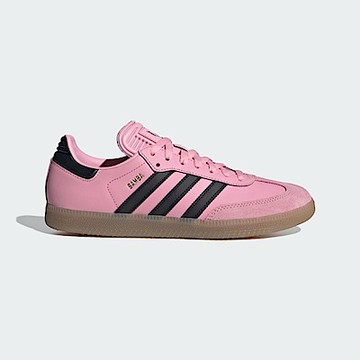 Adidas Samba Messi Miami IH8158 男女 休閒鞋 經典 復古 聯名款 芭比粉 黑