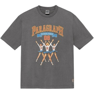【PARAGRAPH】26SS NO.096 VICTORY SQUAD TEE 短T (水洗灰色)