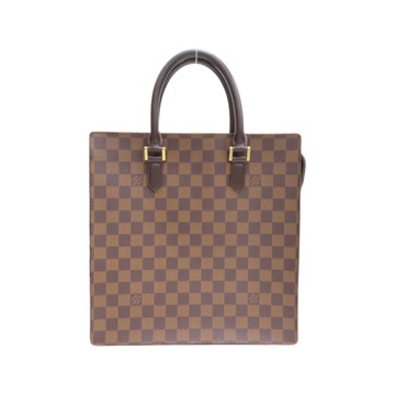 LOUIS VUITTON LV 路易威登 棕色 棋盤格帆布 Venice PM 手提包 N51145 【二手名牌BRAND OFF】