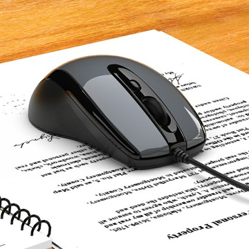 雙飛燕N-708X 準確靈敏游戲有線大滑鼠辦公娛樂人體工學CF LOL