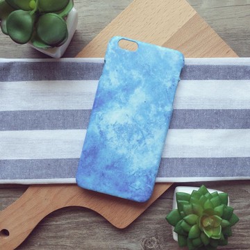 星空宇宙大理石粉藍//原創手機殼-    iPhone, Samsung, oppo