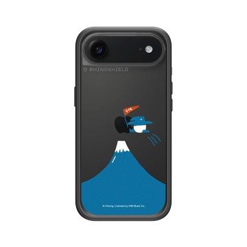 iPhone Air Mod NX -邊框背蓋組合 (相機按鈕) 黑 - 馬來貘 Laimo - 登上富士山