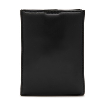 Jil Sander - Black Leather Tangle Crossbody Bag