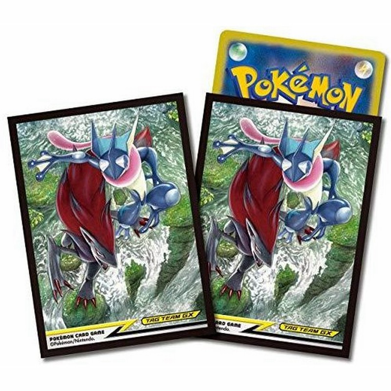 ポケモンカードゲーム デッキシールド ゲッコウガ ゾロアーク Team Gx 通販 Lineポイント最大get Lineショッピング