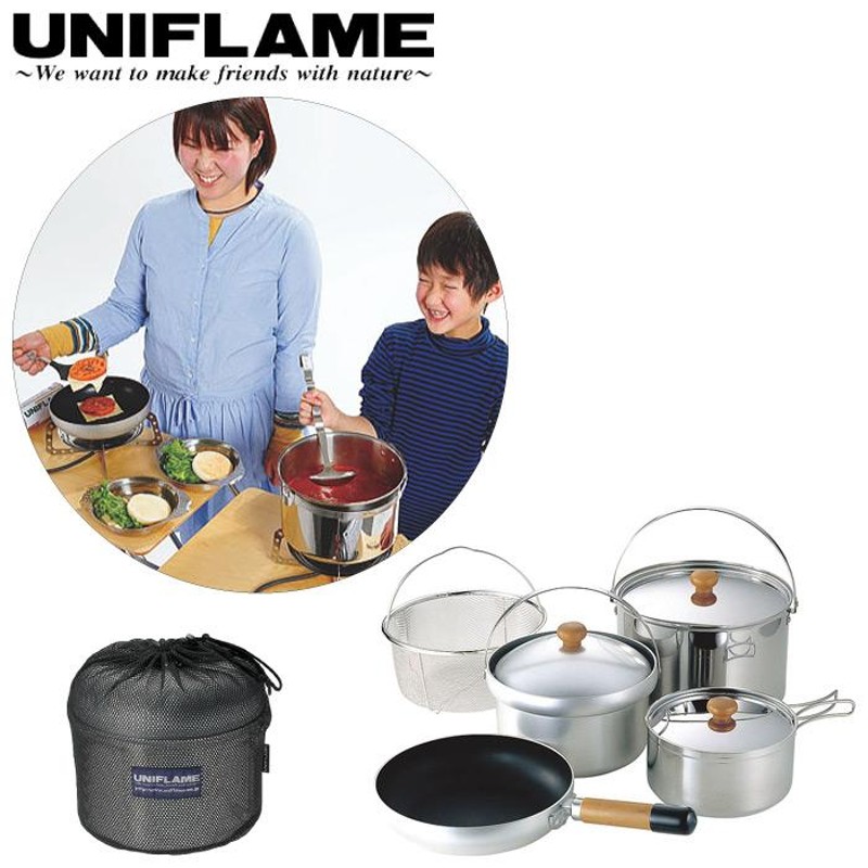 UNIFLAME - ユニフレーム fan5DUO キッチンクッカーセット fan5duo - ユニフレーム アウトドア用品総合メーカー