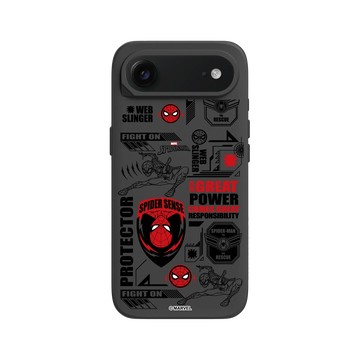 iPhone Air SolidX 黑 - 蜘蛛人 Spider-man - 蜘蛛人 - 標誌圖案