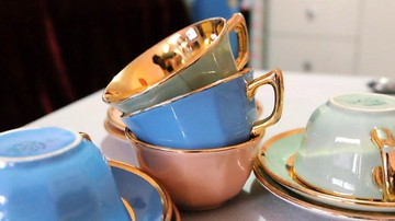 德國 Villeroy & Boch 復古糖果色陶瓷杯套裝