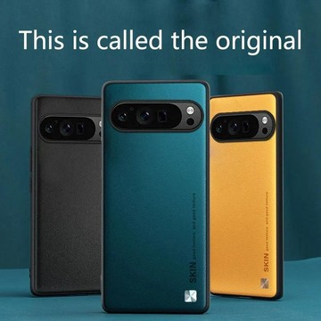 高級感純色皮革 手機殼 適用於谷歌Pixel 9 9Pro 9 Pro XL 8 8 Pro 8A 保護殼 防摔殼