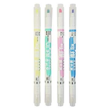 【超時CHOSCH】CS-H749可擦式 馬卡龍 螢光筆-淡湖藍/丁香紫/薄荷綠/櫻花粉/淡杏黃/奶油黃