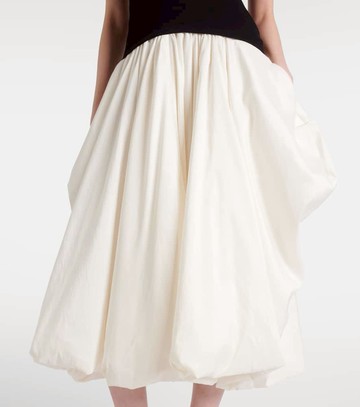 Simkhai Izzy strapless taffeta midi dress