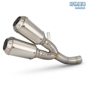 【賽道級聲浪】杜卡迪排氣管 Scrambler 800改裝 摩托車排氣管 中段尾喉 全段排氣 鈦合金材質 專用卡箍 提升動力 聲浪渾厚