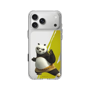 iPhone 17 Pro Max Clear Case（相機按鈕） 透明 - Kung Fu Panda - 阿波