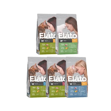 Elato 天然無榖貓糧系列 (EC) 1.5kg 3入組